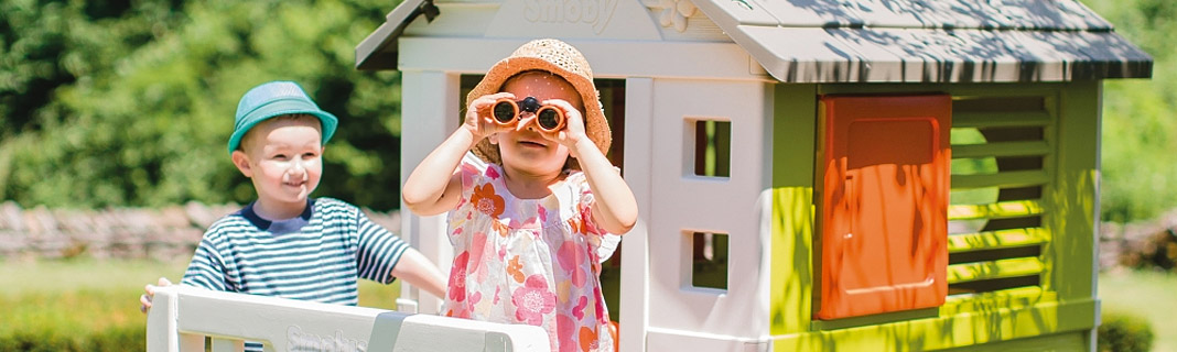 cabane plastique enfants