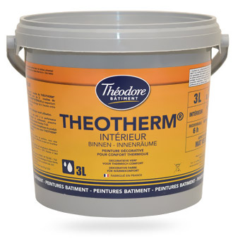 Peinture isolante de confort thermique Theotherm - Quelle efficacité réelle  ? Vente en ligne peinture professionnelle, outillage et produits rénovation  des sols, murs, plafonds